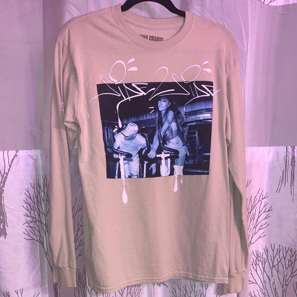 Ariana grande/Kid orange collab shirt